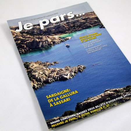 Magazine je pars, graphisme de Graphic Touch