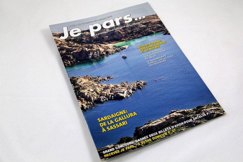 Magazine je pars, graphisme de Graphic Touch