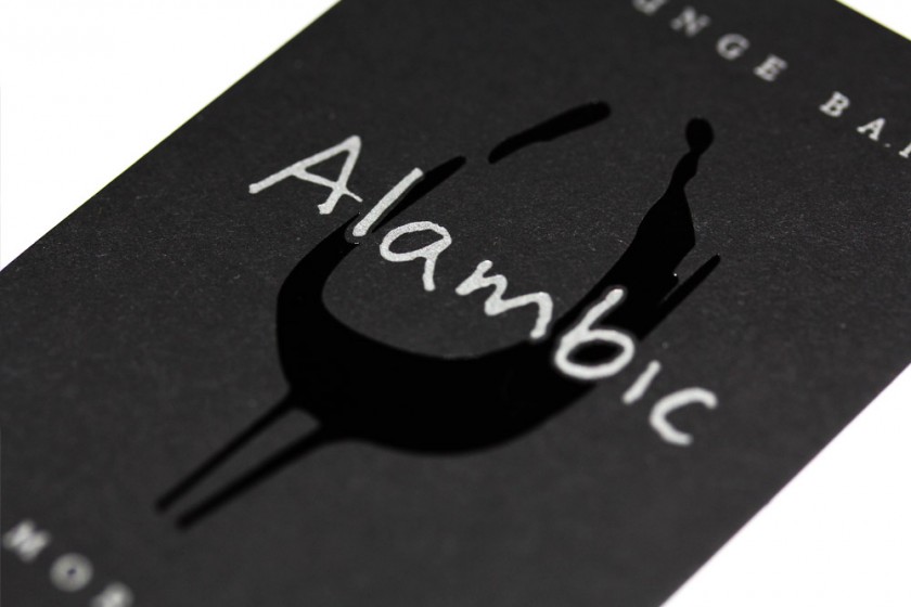 logo alambic louge bar création graphictouch
