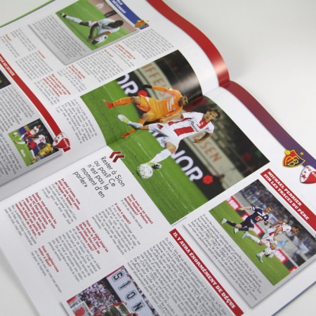 magazine de foot de Suisse romande Graphic Touch